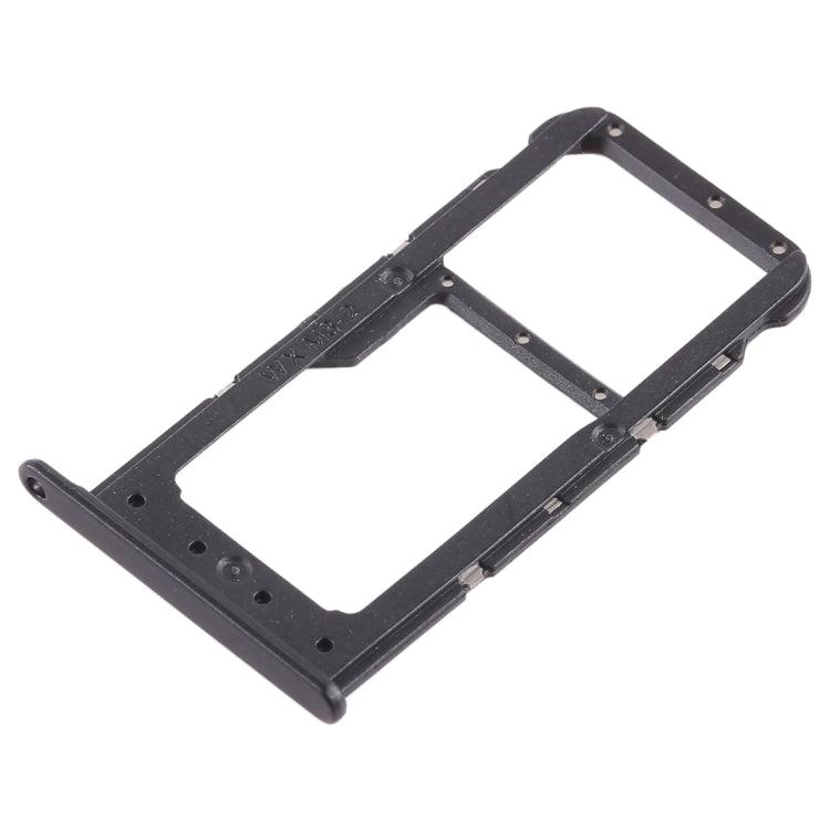 SIM Card Tray + SIM Card Tray / Micro SD Card Tray for Huawei Honor 9i (Black)-garmade.com