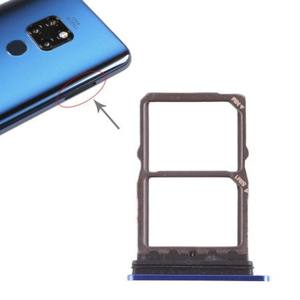 Dual SIM Card Tray for Huawei Mate 20 Blue-garmade.com