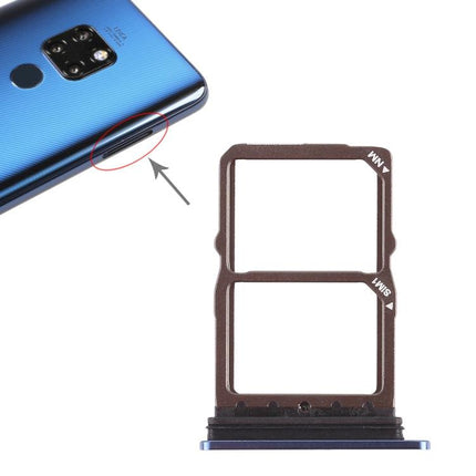 Dual SIM Card Tray for Huawei Mate 20 Sapphire Blue-garmade.com