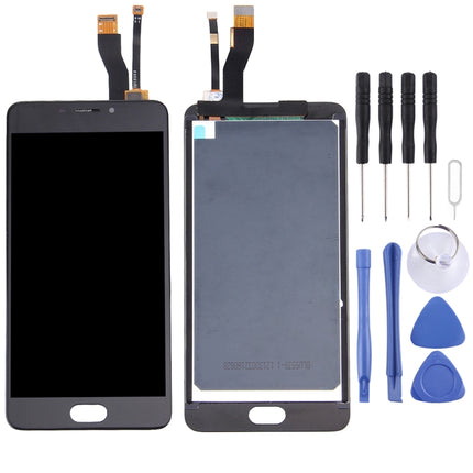 For Meizu M5 Note / Meilan Note 5 LCD Screen and Digitizer Full Assembly(Black)-garmade.com