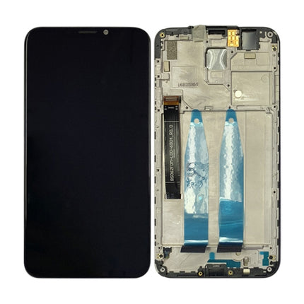 LCD Screen and Digitizer Full Assembly with Frame for Meizu X8 (Black)-garmade.com