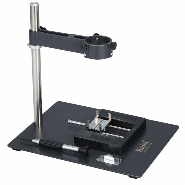 Kaisi F-202 Mobile Phone Laptop BGA Rework Reballing Station Hot Air Gun Clamp-garmade.com