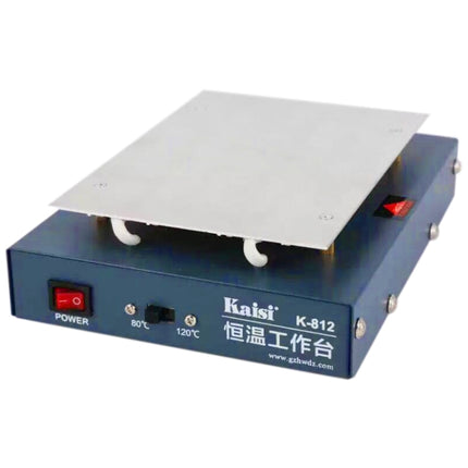 Kaisi K-812 Constant Temperature Heating Plate LCD Screen Open Separator Desoldering Station, US Plug-garmade.com