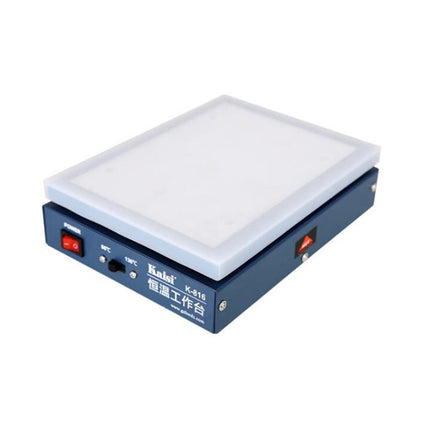 Kaisi K-816 Constant Temperature Heating Plate LCD Screen Open Separator Desoldering Station With Silicone Pad, EU Plug-garmade.com