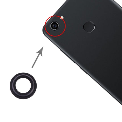10 PCS Camera Lens Cover for Vivo Y75(Black)-garmade.com