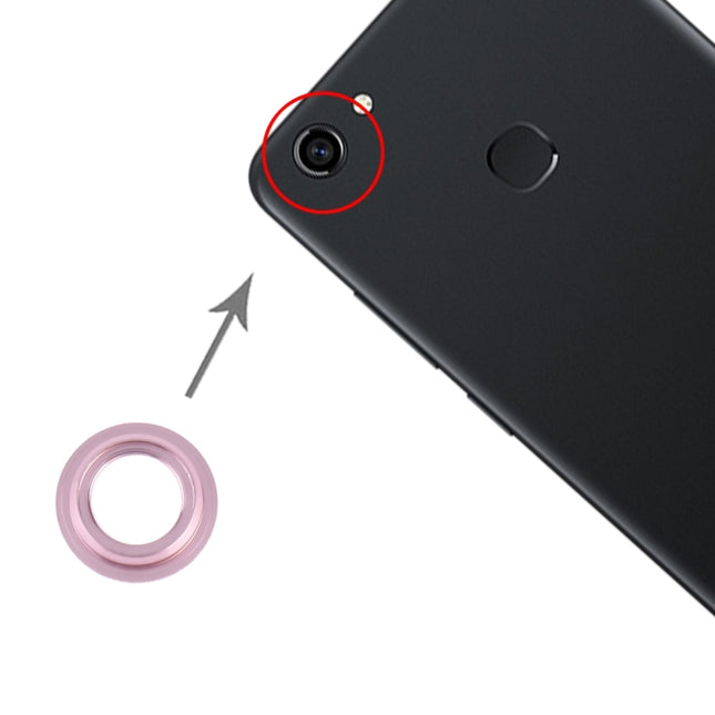 10 PCS Camera Lens Cover for Vivo Y75(Pink)-garmade.com