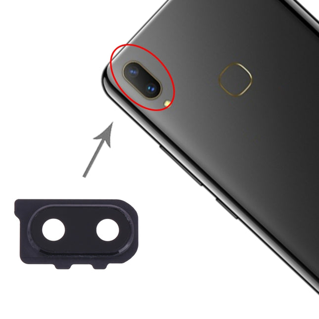 10 PCS Camera Lens Cover for Vivo Y85(Black)-garmade.com