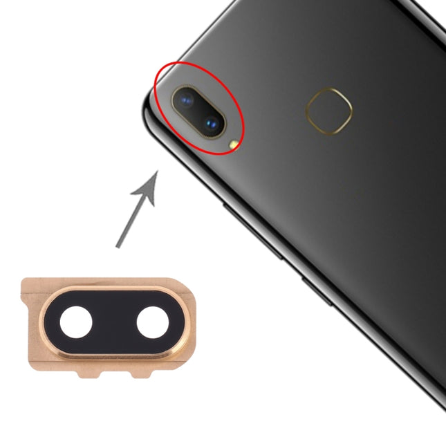 10 PCS Camera Lens Cover for Vivo Y85(Gold)-garmade.com