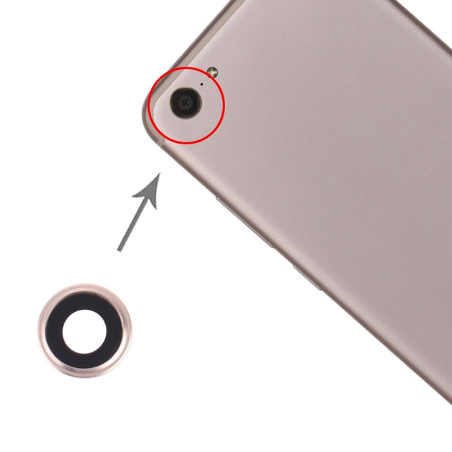 Camera Lens Cover for Vivo X9 Plus(Gold)-garmade.com