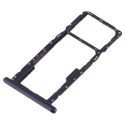 SIM Card Tray + SIM Card Tray + Micro SD Card Tray for Asus ZenFone MAX M1 ZB555KL(Black)-garmade.com