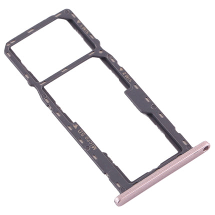 SIM Card Tray + SIM Card Tray + Micro SD Card Tray for Asus ZenFone MAX M1 ZB555KL(Gold)-garmade.com