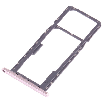 SIM Card Tray + SIM Card Tray + Micro SD Card Tray for Asus ZenFone MAX M1 ZB555KL(Rose Gold)-garmade.com