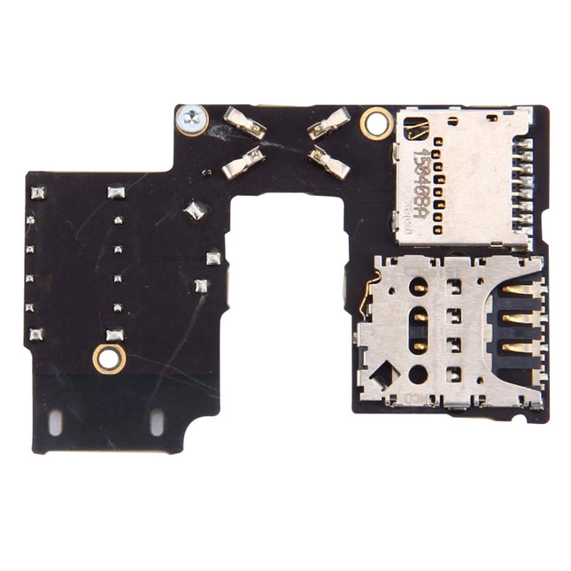 SIM Card Socket + SD Card Socket for Motorola Moto G (3rd Gen.) (Single SIM Version)-garmade.com
