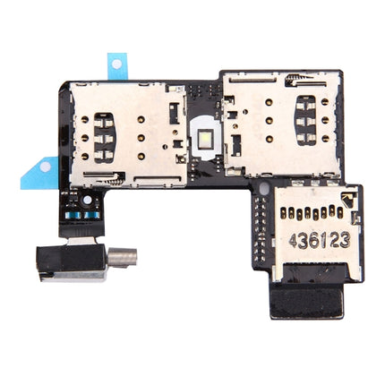 SIM Card Socket + SD Card Socket for Motorola Moto G (2nd Gen.) (Dual SIM Version)-garmade.com