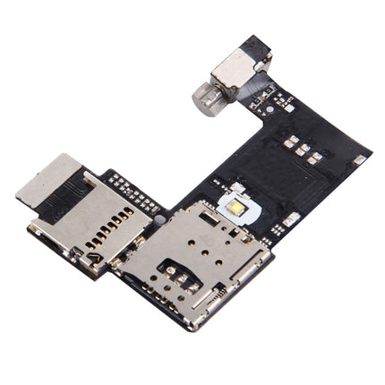 SIM Card Socket + SD Card Socket for Motorola Moto G (2nd Gen.) (Single SIM Version)-garmade.com