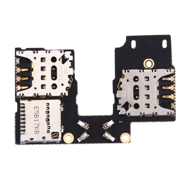 SIM Card Socket + SD Card Socket for Motorola Moto G (3rd Gen.) (Dual SIM Version)-garmade.com