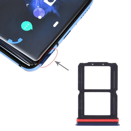 SIM Card Tray + SIM Card Tray for OnePlus 7(Blue)-garmade.com