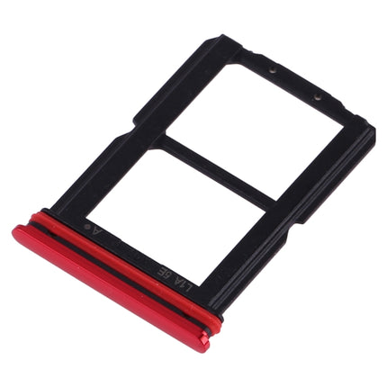 SIM Card Tray + SIM Card Tray for OnePlus 7 (Red)-garmade.com
