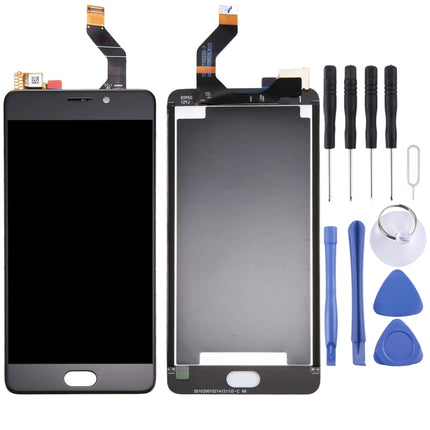 For Meizu M6 Note / Meilan Note 6 LCD Screen and Digitizer Full Assembly(Black)-garmade.com