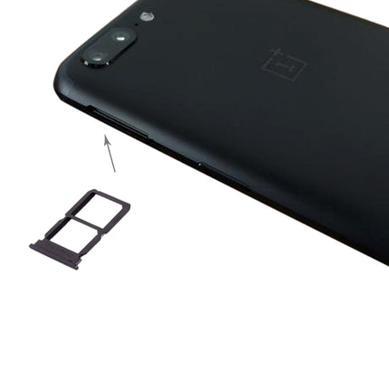 SIM Card Tray for OnePlus 5 (Slate Grey)-garmade.com