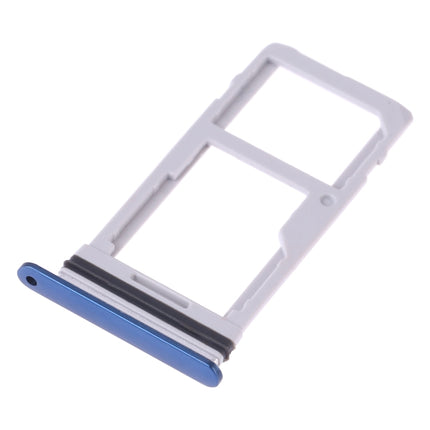 SIM Card Tray + SIM Card Tray / Micro SD Card Tray for LG G7 ThinQ G710 G710EM G710PM G710VMP G710ULM (Blue)-garmade.com