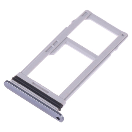 SIM Card Tray + SIM Card Tray / Micro SD Card Tray for LG G7 ThinQ G710 G710EM G710PM G710VMP G710ULM (Silver)-garmade.com