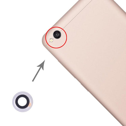 10 PCS Camera Lens Cover for Xiaomi Redmi 4A Silver-garmade.com