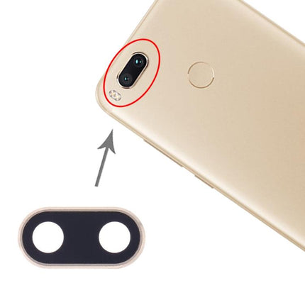 10 PCS Camera Lens Cover for Xiaomi Mi 5X / A1 Gold-garmade.com