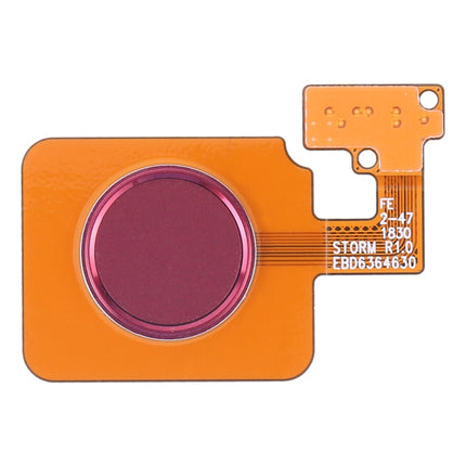 Fingerprint Sensor Flex Cable for LG V40 ThinQ V405QA7 V405 (Red)-garmade.com