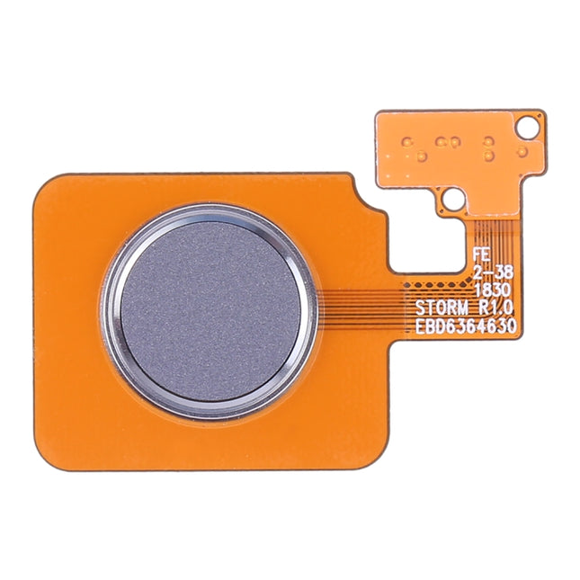 Fingerprint Sensor Flex Cable for LG V40 ThinQ V405QA7 V405 (Silver)-garmade.com