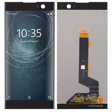 LCD Screen and Digitizer Full Assembly for Sony Xperia XA2(Black)-garmade.com