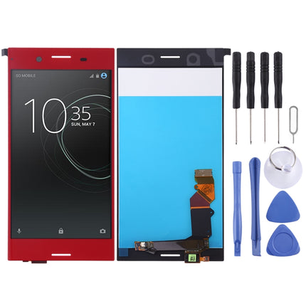 OEM LCD Screen for Sony Xperia XZ Premium with Digitizer Full Assembly(Red)-garmade.com