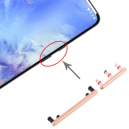 Power Button and Volume Control Button for OnePlus 7 Pro (Gold)-garmade.com