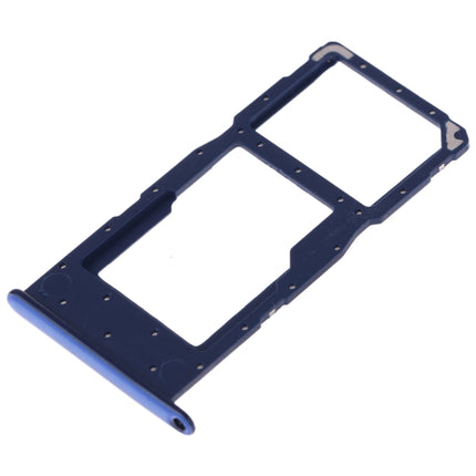 SIM Card Tray + SIM Card Tray / Micro SD Card Tray for Huawei Honor 20i (Blue)-garmade.com