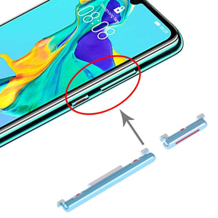 Power Button and Volume Control Button for Huawei P30(Twilight)-garmade.com