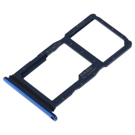 SIM Card Tray + SIM Card Tray / Micro SD Card Tray for Huawei Nova 5i (Blue)-garmade.com