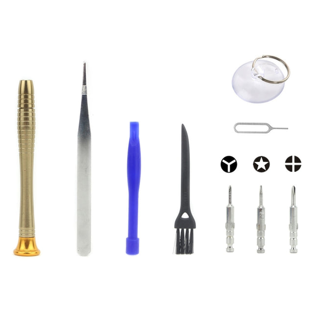 JIAFA JF-8168 9 in 1 Professional Screwdriver Repair Open Tool Kits for iPhone-garmade.com