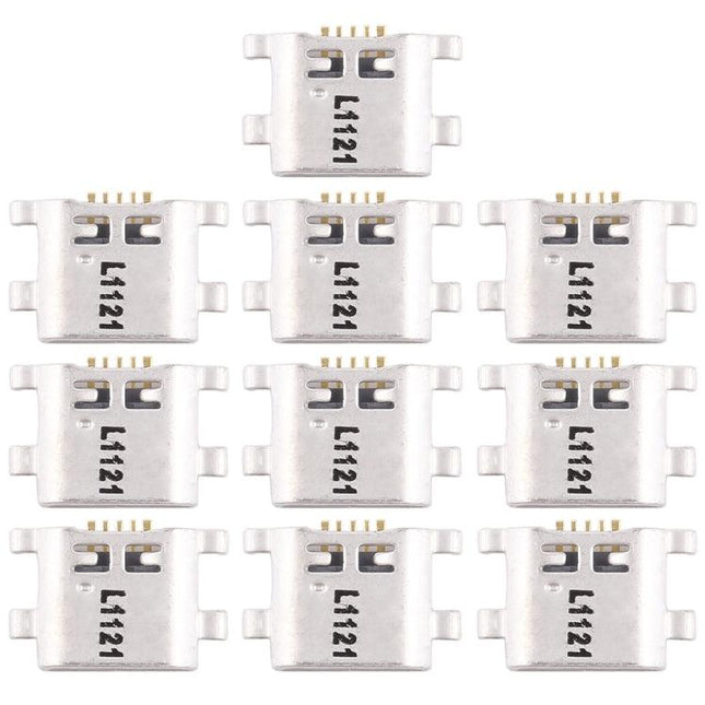 10 PCS Charging Port Connector for Huawei P smart (Enjoy 7S)-garmade.com