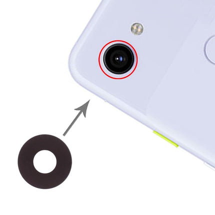 10 PCS Back Camera Lens for Google Pixel 3a-garmade.com