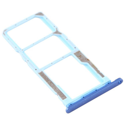 SIM Card Tray + SIM Card Tray + Micro SD Card Tray for Xiaomi Redmi 7A Blue-garmade.com