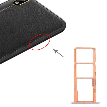 Dual SIM Card Tray + Micro SD Card Tray for Huawei Y5 2019 Gold-garmade.com
