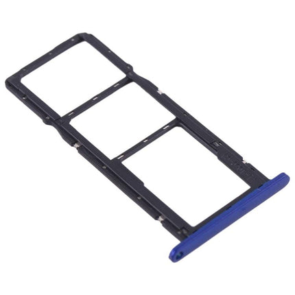 Dual SIM Card Tray + Micro SD Card Tray for Huawei Y5 2019 Blue-garmade.com