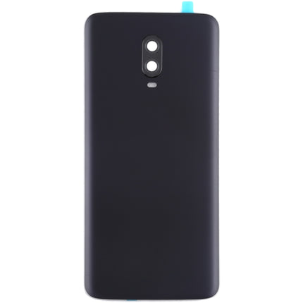 Replacement Battery Back Cover with Camera Lens for OnePlus 6T(Frosted Black )-garmade.com