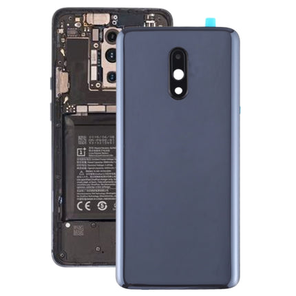 Replacement Battery Back Cover with Camera Lens Cover for OnePlus 7(Grey)-garmade.com