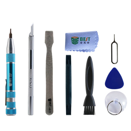 18 in 1 BEST BST-608 Disassemble Tools Mobile Openning Repairing Tool Kit-garmade.com