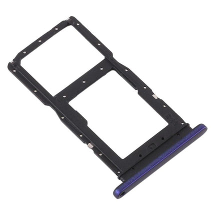 SIM Card Tray + SIM Card Tray / Micro SD Card Tray for Huawei Honor 9X Pro (Purple)-garmade.com