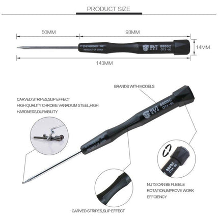 10 in 1 BEST BST-8800C Repair Tool Precision Screwdriver Set-garmade.com