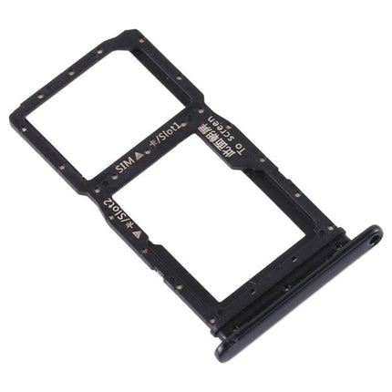 SIM Card Tray + SIM Card Tray / Micro SD Card Tray for Huawei P Smart Z / Y9 Prime (2019) (Black)-garmade.com