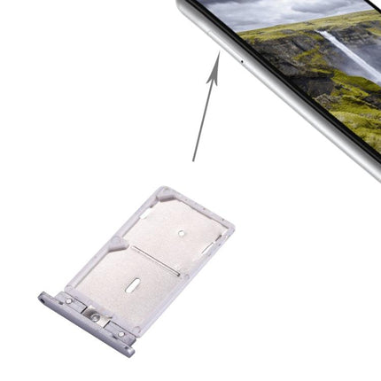 For Xiaomi Redmi Note 3 (MediaTek Version) SIM Card Tray Grey-garmade.com