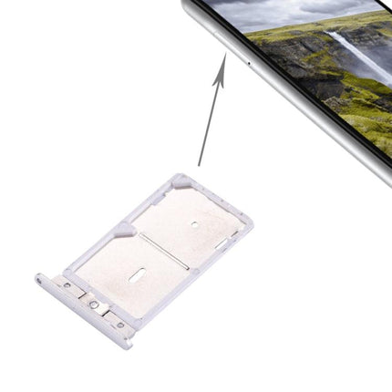 For Xiaomi Redmi Note 3 (MediaTek Version) SIM Card Tray Silver-garmade.com
